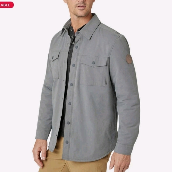 NWT EDDIE BAUER ,TWILL JACKET LEGEND FLEECE LINED Size XL - Picture 1 of 5